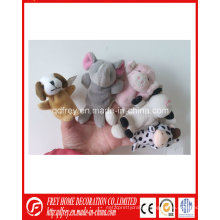 Hot Sale Plush Rabbit Finger Puppet Toy with CE